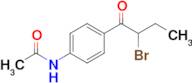 n-[4-(2-bromobutanoyl)phenyl]acetamide