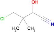 4-Chloro-2-hydroxy-3,3-dimethylbutanenitrile