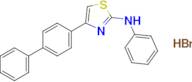 4-([1,1'-biphenyl]-4-yl)-N-phenylthiazol-2-amine hydrobromide