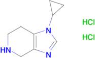 1-Cyclopropyl-4,5,6,7-tetrahydro-1h-imidazo[4,5-c]pyridine dihydrochloride