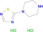 5-(Piperazin-1-yl)-1,2,4-thiadiazole dihydrochloride
