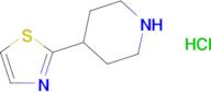 2-(Piperidin-4-yl)thiazole hydrochloride