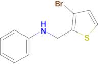 n-((3-Bromothiophen-2-yl)methyl)aniline