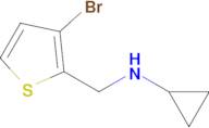 n-((3-Bromothiophen-2-yl)methyl)cyclopropanamine