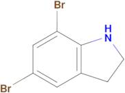 5,7-Dibromoindoline