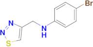 n-((1,2,3-Thiadiazol-4-yl)methyl)-4-bromoaniline