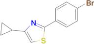 2-(4-Bromophenyl)-4-cyclopropylthiazole