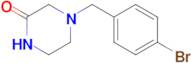 4-(4-Bromobenzyl)piperazin-2-one