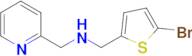 1-(5-Bromothiophen-2-yl)-N-(pyridin-2-ylmethyl)methanamine