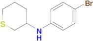 n-(4-Bromophenyl)tetrahydro-2h-thiopyran-3-amine