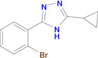 3-(2-bromophenyl)-5-cyclopropyl-4H-1,2,4-triazole