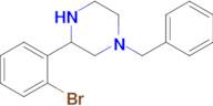 1-Benzyl-3-(2-bromophenyl)piperazine