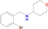 n-(2-Bromobenzyl)tetrahydro-2h-pyran-4-amine