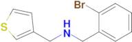 n-(2-Bromobenzyl)-1-(thiophen-3-yl)methanamine