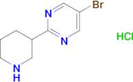 5-Bromo-2-(piperidin-3-yl)pyrimidine hydrochloride