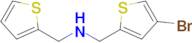 1-(4-Bromothiophen-2-yl)-N-(thiophen-2-ylmethyl)methanamine