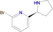 (S)-2-Bromo-6-(pyrrolidin-2-yl)pyridine