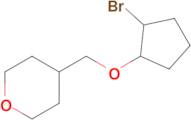 4-(((2-Bromocyclopentyl)oxy)methyl)tetrahydro-2h-pyran