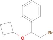 (2-Bromo-1-cyclobutoxyethyl)benzene