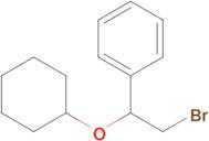 (2-Bromo-1-(cyclohexyloxy)ethyl)benzene