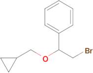 (2-Bromo-1-(cyclopropylmethoxy)ethyl)benzene