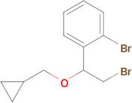 1-Bromo-2-(2-bromo-1-(cyclopropylmethoxy)ethyl)benzene