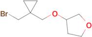 3-((1-(Bromomethyl)cyclopropyl)methoxy)tetrahydrofuran