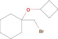 1-(Bromomethyl)-1-cyclobutoxycyclohexane