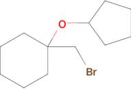 1-(Bromomethyl)-1-(cyclopentyloxy)cyclohexane