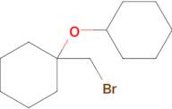 1-(Bromomethyl)-1-(cyclohexyloxy)cyclohexane