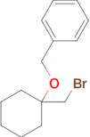 (((1-(Bromomethyl)cyclohexyl)oxy)methyl)benzene