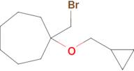 1-(Bromomethyl)-1-(cyclopropylmethoxy)cycloheptane