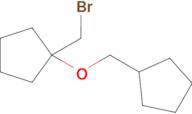 1-(Bromomethyl)-1-(cyclopentylmethoxy)cyclopentane