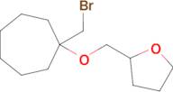 2-(((1-(Bromomethyl)cycloheptyl)oxy)methyl)tetrahydrofuran