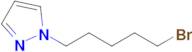 1-(5-Bromopentyl)-1h-pyrazole