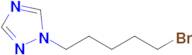 1-(5-Bromopentyl)-1h-1,2,4-triazole