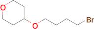 4-(4-Bromobutoxy)tetrahydro-2h-pyran