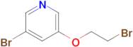 3-Bromo-5-(2-bromoethoxy)pyridine