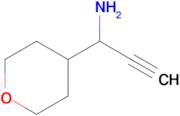 1-(Tetrahydro-2h-pyran-4-yl)prop-2-yn-1-amine