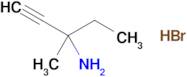 3-Methylpent-1-yn-3-amine hydrobromide