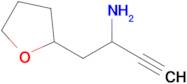 1-(Tetrahydrofuran-2-yl)but-3-yn-2-amine
