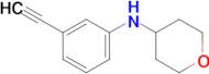 n-(3-Ethynylphenyl)tetrahydro-2h-pyran-4-amine