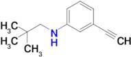 3-Ethynyl-N-neopentylaniline