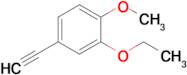 2-Ethoxy-4-ethynyl-1-methoxybenzene