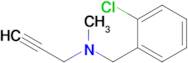 n-(2-Chlorobenzyl)-N-methylprop-2-yn-1-amine
