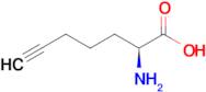 (S)-2-Aminohept-6-ynoic acid