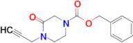Benzyl 3-oxo-4-(prop-2-yn-1-yl)piperazine-1-carboxylate
