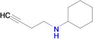 n-(But-3-yn-1-yl)cyclohexanamine