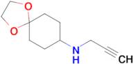 n-(Prop-2-yn-1-yl)-1,4-dioxaspiro[4.5]decan-8-amine