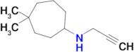 4,4-Dimethyl-N-(prop-2-yn-1-yl)cycloheptan-1-amine